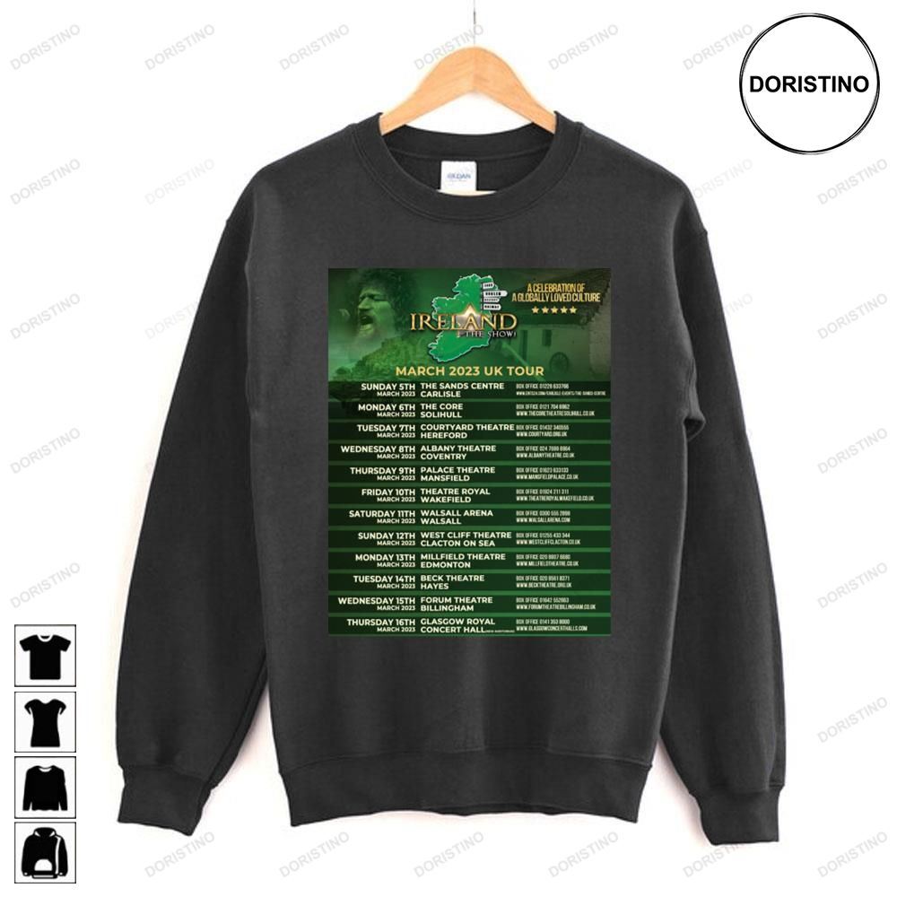 Ireland The Show March Uk Limited Edition T-shirts
